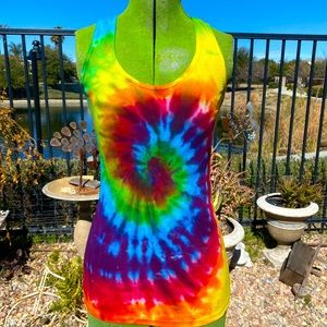 ❗️Custom Tie Dye❗️🌈 Tank Top